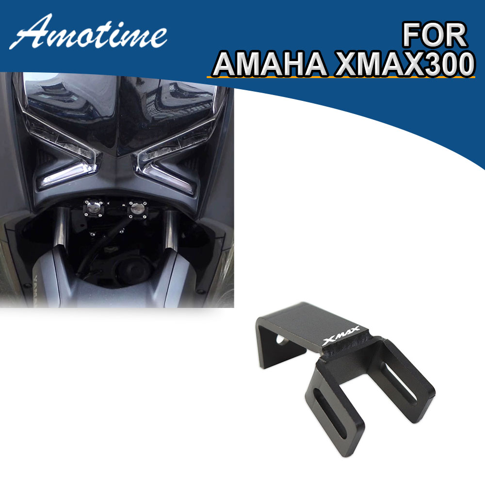 Cho yamaha xmax 300 xmax300 2023 2024 phụ kiện xe máy spotlight bracket chủ ánh sáng thể thao đèn sương mù núi