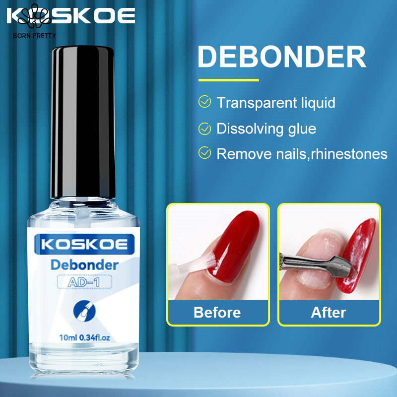 BORN PRETTY KOSKOE 10ml Debonder Glues For Removeing False Nails