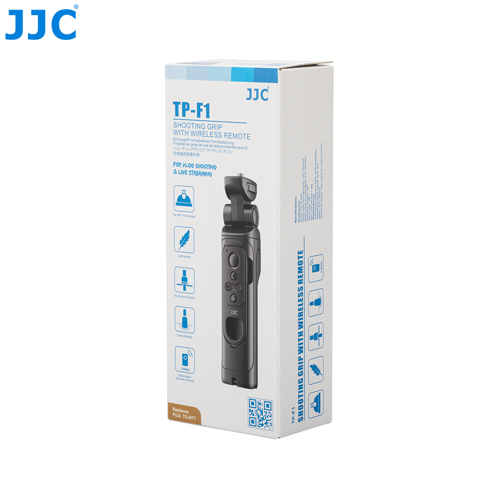 JJC TP-F1 Wireless Remote Control Shooting Handle For Fuji X-S20,X-H2S,