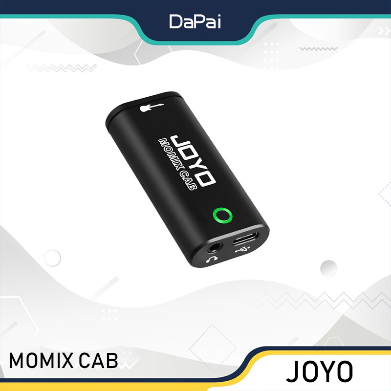 Joyo Momix Cab Guitar Audio Interface Pocket Internal Recording Sound Card with Type-C and Lightning for Live Streaming by