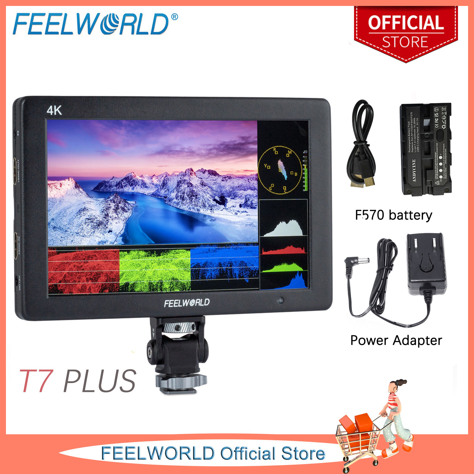 รีวิว Feelworld T7 Plus: จอมภาพ 4K ระดับโปรที่ช่างภาพและวิดีโอต้องมี!
