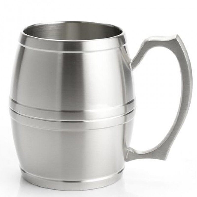 Gambar Royal Selangor Modern Tankards Collection Pewter Barrel Tankard (M) Gift