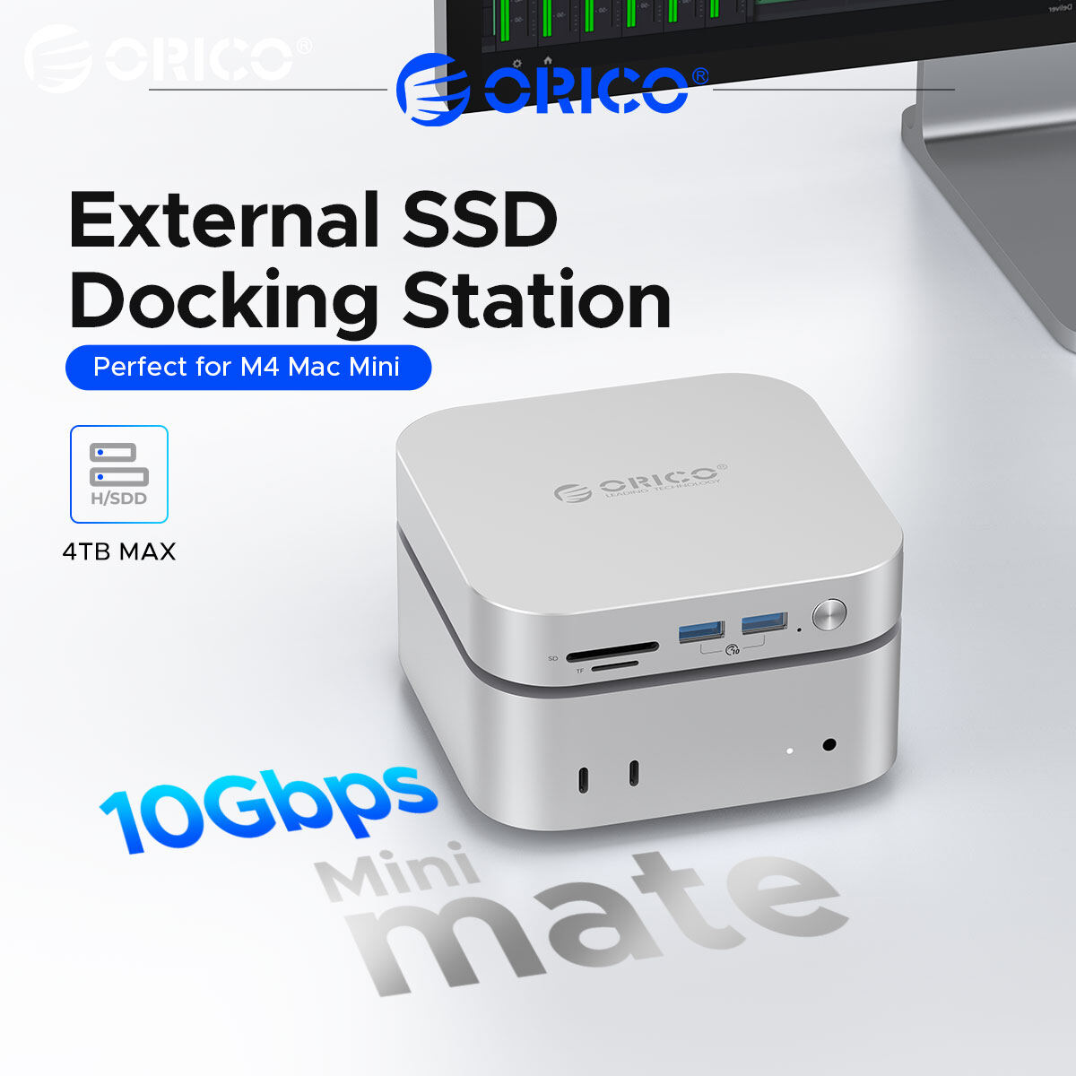 ORICO For M4 External SSD Storage Expansion 10Gbps 4TB 2TB 1TB for Ma Mini Portable SSD Storage ราคา 3,128 บาท*ส่งฟรี