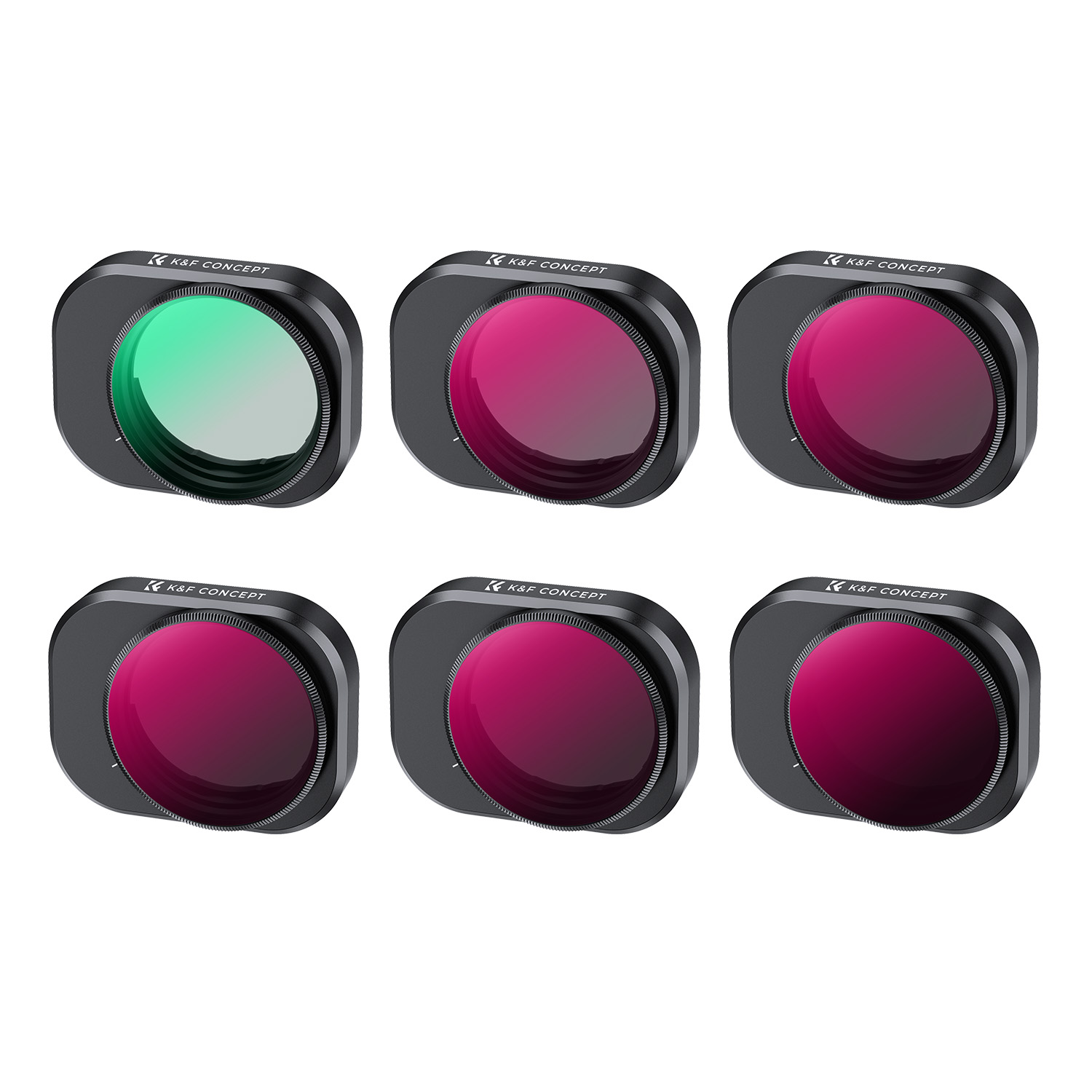 K & f khái niệm dji mini-4 bộ lọc ống kính chuyên nghiệp cpl + nd4 & pl + nd8 & pl + nd16 & pl + nd32 & pl + nd64 & pl 6 trong 1 bộ lọc