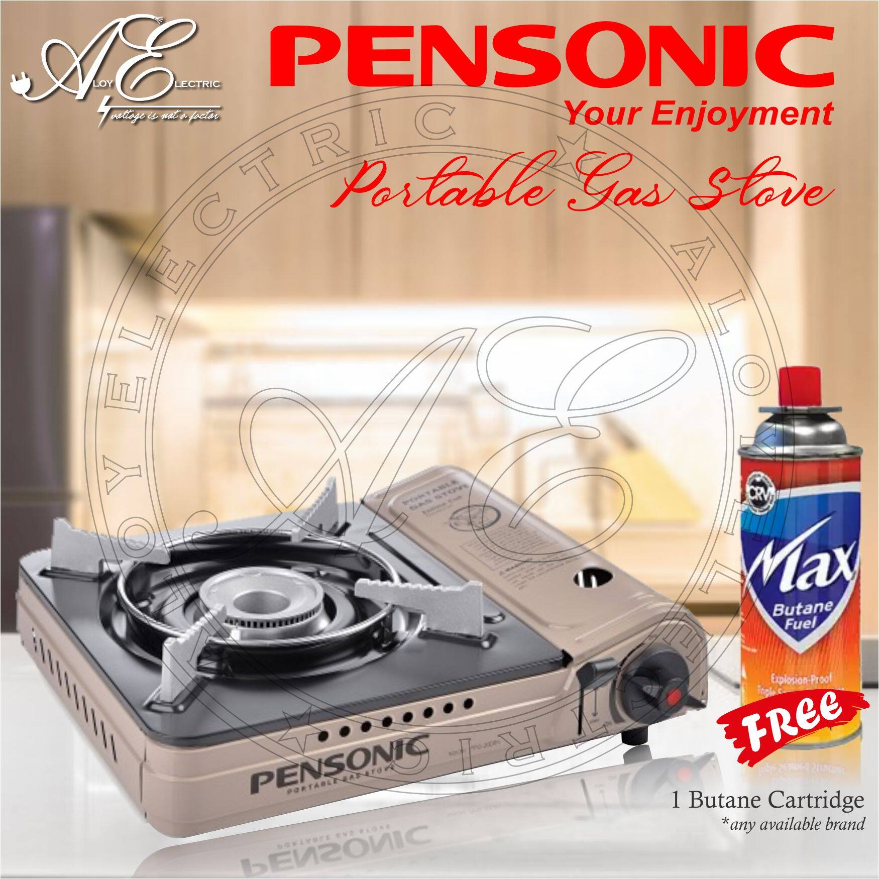 portable gas stove pensonic