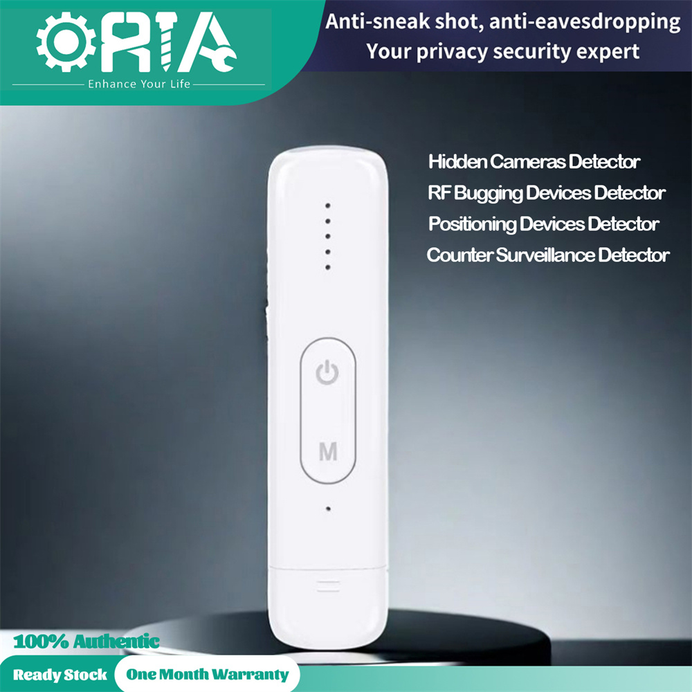 ORIA Hidden Cameras Detector, RF Bugging Devices Detector, Counter Surveillance Detector, Camera Finder with Vibration protection alarm mode, Anti Aming Anti Tracking Anti Positioning, for GPS Tracker Wireless Listening Devices ราคา 393 บาท*ส่งฟรี