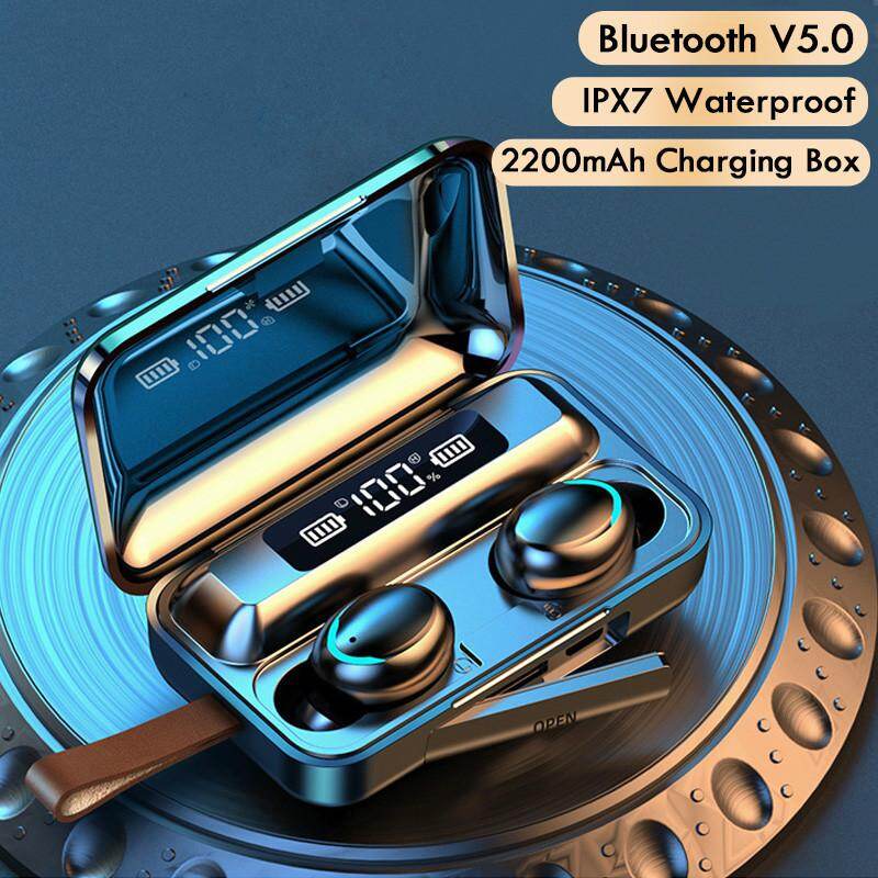 Tai nghe không dây f9 pin bluetooth 5.0