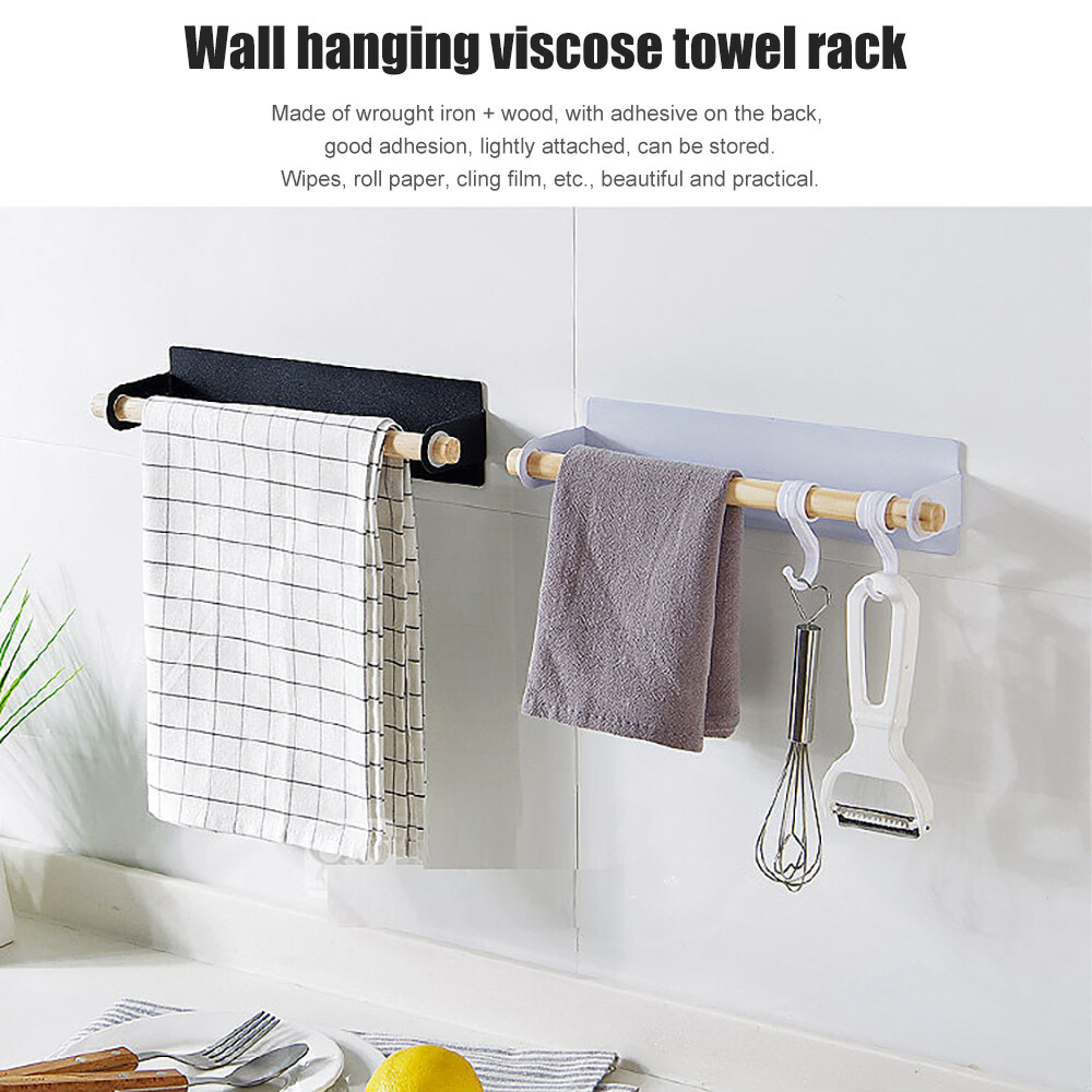 Multipurpose Kitchen Self Adhesive Storage Rack Closet Hanger