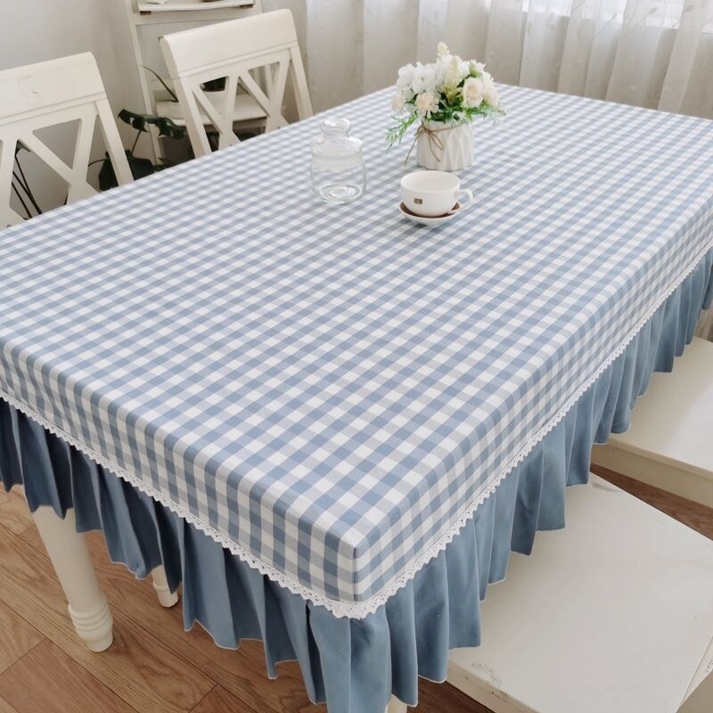 Gambar Tablecloth cover cloth art zhuo kindergarten class table set of home meal tea table computer screen dust cover custom