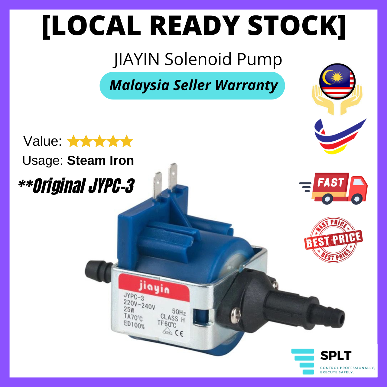 PHILIPS ELETTROVALVOLA BOBINA Jiayin JYZ-4P Aqua GC82 GC86 GC90 GC92 GC95 GC99 EUR 42,99 - IT PHILIPS ELETTROVALVOLA BOBINA Jiayin JYZ-4P Aqua GC82 GC86 GC90 GC92 GC95 GC99 EUR 42,99 - IT
