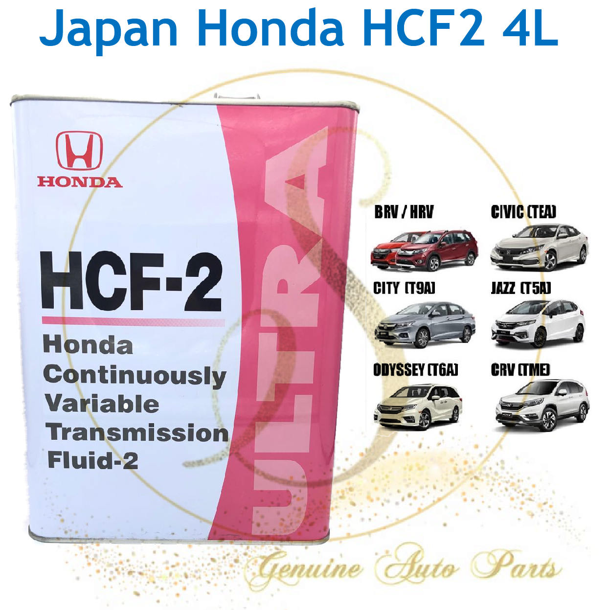 Original JAPAN IMPORT HONDA ULTRA HCF2 HCF2 4L CVT FLUID GEAR OIL