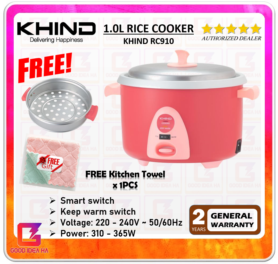 khind rice cooker rc910