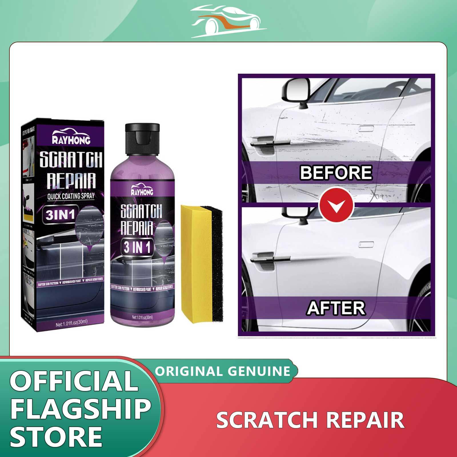 Yegbong Scratch Repair Agent Viscous type Car Surface Paint Scratch Repair Agent Cleaning and Washing Auto Body Grinding Compound Car Scratch Repair Paint Pen Car Maintenance&Repair Auto Touch Pens Waterproof Mending Painting ราคา 157 บาท*ส่งฟรี