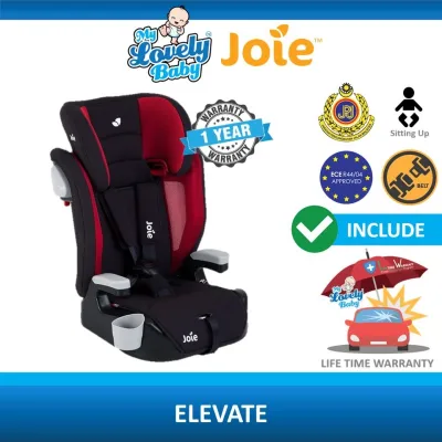 Joie Elevate Booster Car Seat - FREE Lifetime Warranty Crash Exchange Program - My Lovely Baby (1)