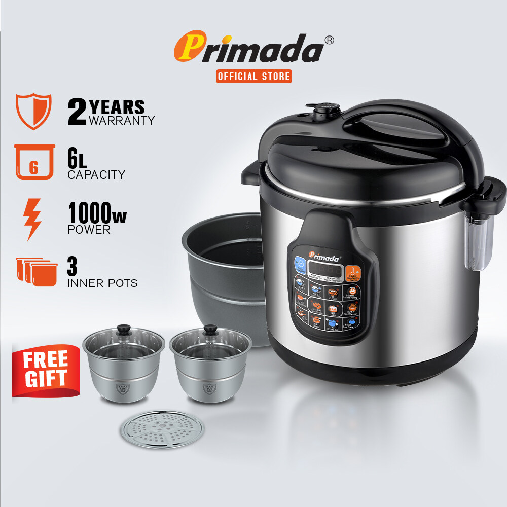 primada pressure cooker 3l