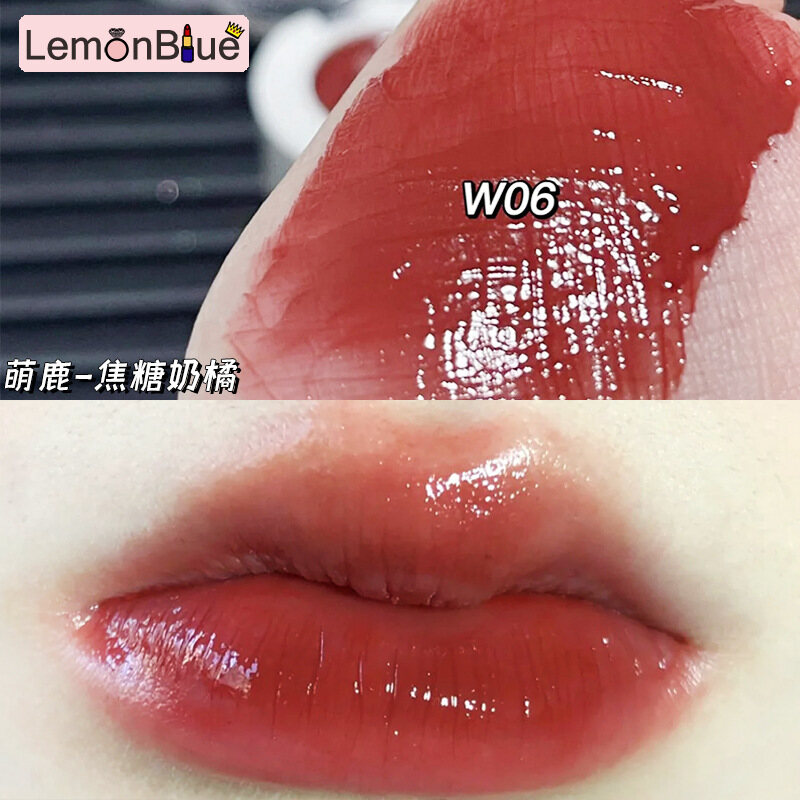 Gambar LemonBlue daimanpu Lip Gloss Lip Buccal Dual Use Lipstick Lip Glaze Gloss Bright Film Doodle Lip Moisture Parity Students