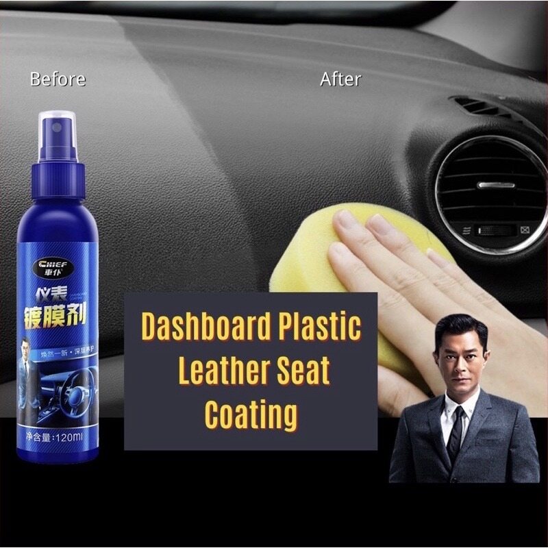 Chief Leather & Interior Coating Dashboard UV Care Interior Plastic