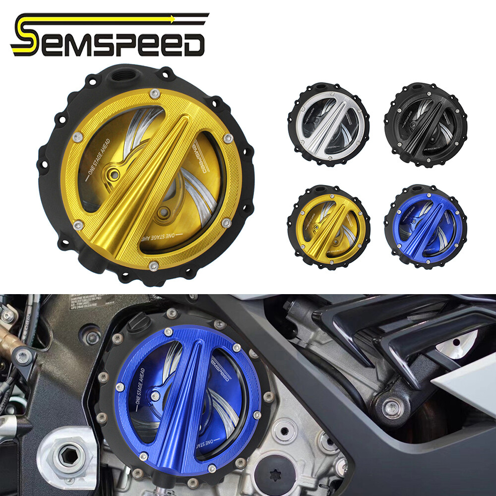 SEMSPEED Motorcycle CNC Engine Clutch Guard Cover For BMW S1000RR S1000XR 2021-2022 2023 ราคา 17,515 บาท*ส่งฟรี
