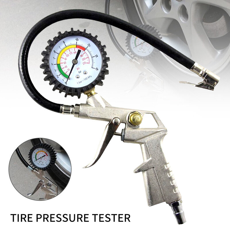 tire pressure gauge pump