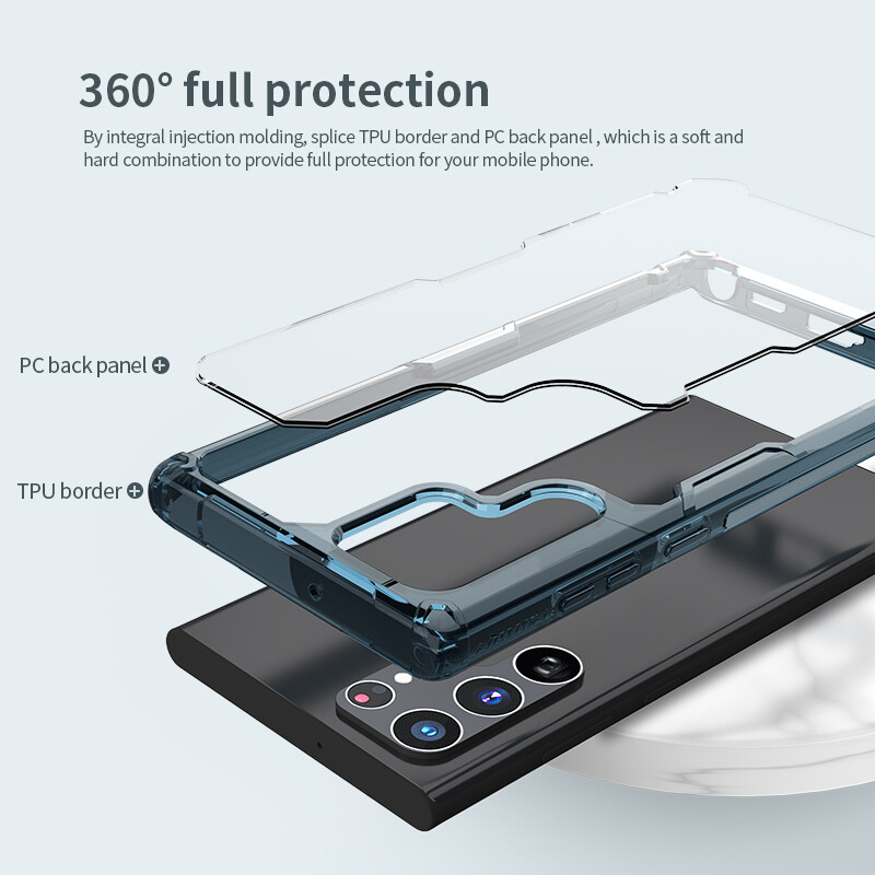 Nillkin Soft Silicone Phone Case and Shockproof Back Cover for Samsung Galaxy S22 Ultra description image 5