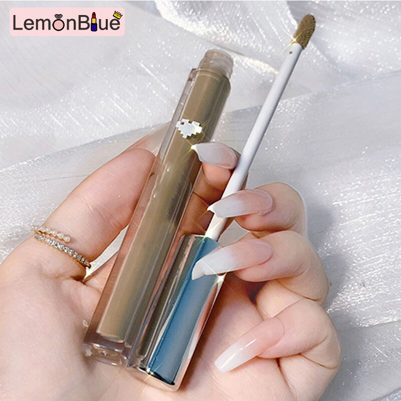 Gambar LemonBlue Highlight and Contour Stick Shimmer Glaze Face Contour Matte Highlighter Makeup Creamy Shimmer Glaze Face Contour Matte Highlighter Matte Creamy Highlight and Contour Stick Makeup Shading Cosmetics for Women