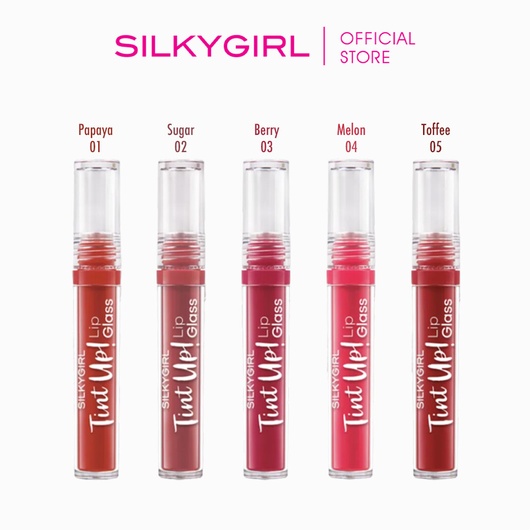 SILKYGIRL TINT UP! LIP GLASS Harga 26 Ringgit*Penghantaran Percuma