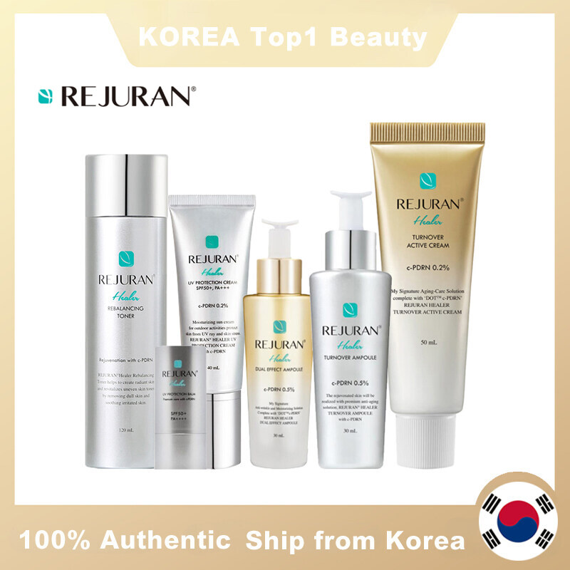 Kem dưỡng và serum REJURAN Healer Turnover Ampoule 30ml | Dual Effect Ampoule 30ml | Rebalancing Toner 120ml | Refreshing Emulsion 45ml | UV Protection Cream 40ml | Healer Turnover Active Cream 50ml | UV Protection Balm SPF50+ PA++++ 19g