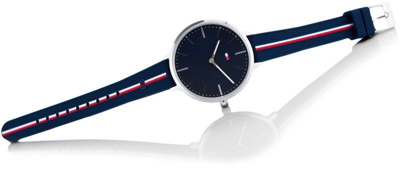 100% Original) Tommy Hilfiger 1782154 Alexa Quartz Blue Dial