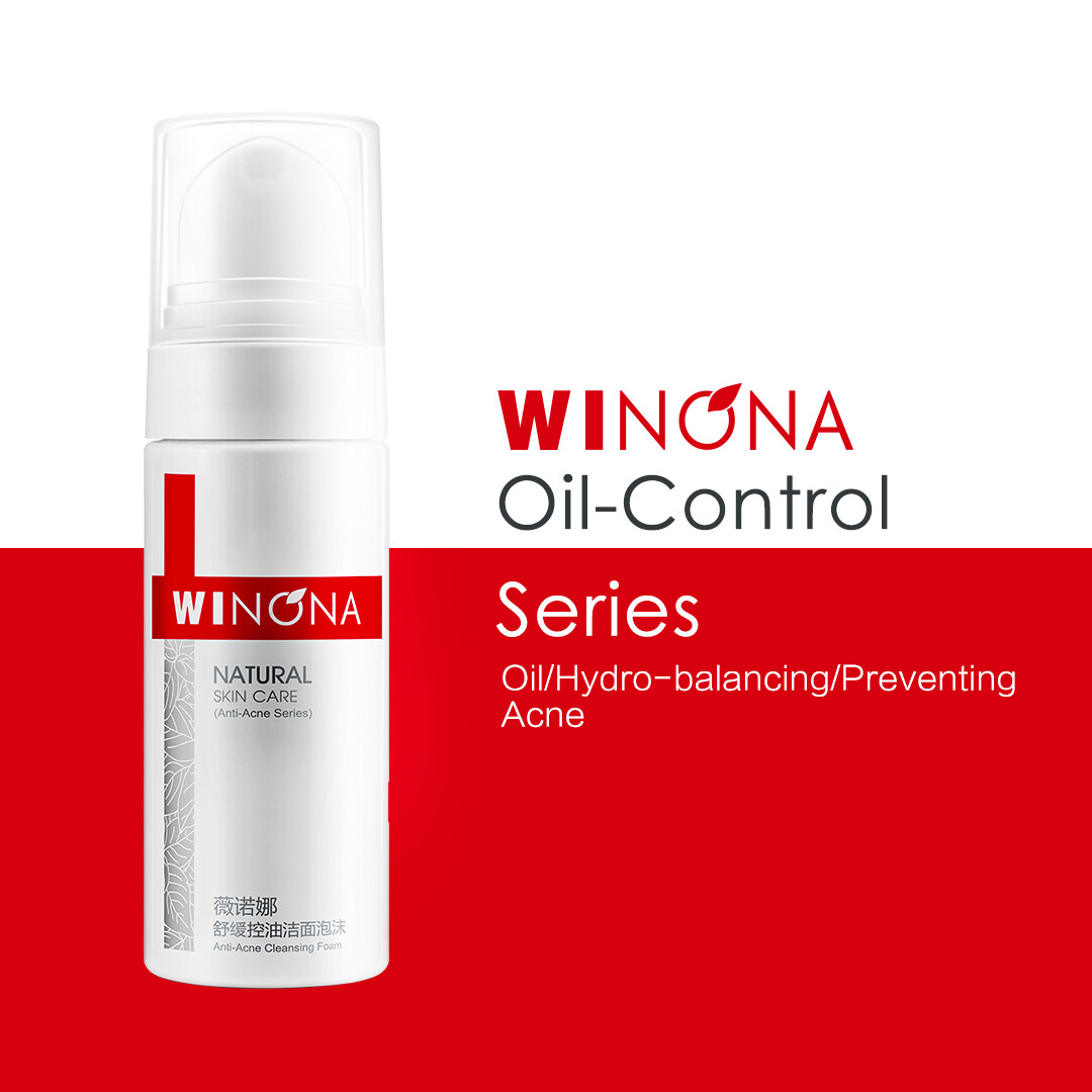 Gambar Winona Oil Control Relieving Cleansing Foam (50ml 150ml) Oil Contrel   Moisturizing