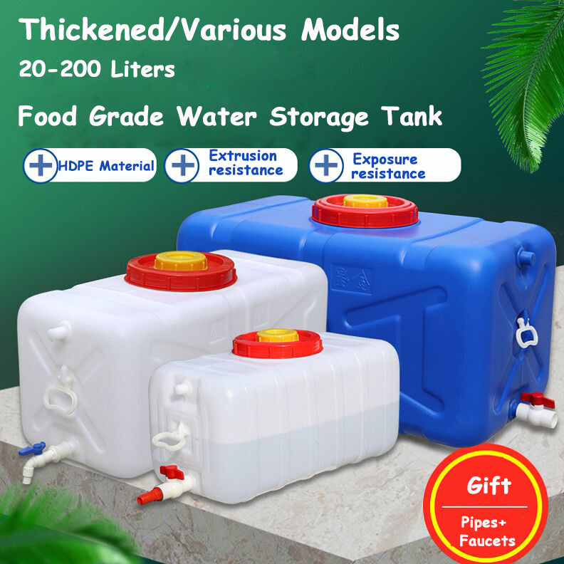 75 lít Bể Chứa Nước Gia Đình Thùng Nhựa Với Cấp Thực Phẩm Công Suất Lớn Hình Chữ Nhật Tháp Dày Với Vòi Nước