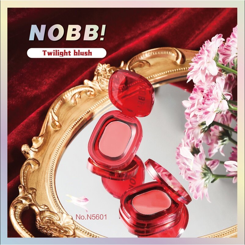 Nobb! phấn má trang điểm dạng kem má hồng phấn má tự nhiên để làm đẹp phấn má trang điểm phấn bắt sáng bóng phấn má mỹ phẩm