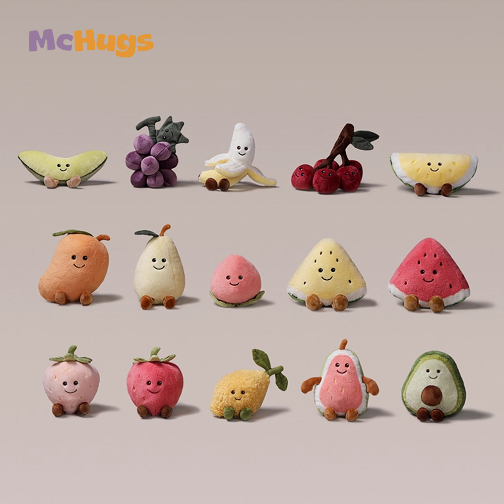 McHugs Delicious Fruit Series Plush Toy Cute Small Stuffed Toys Birthday Gift for Boys Girls Friends Students ราคา 819 บาท*ส่งฟรี