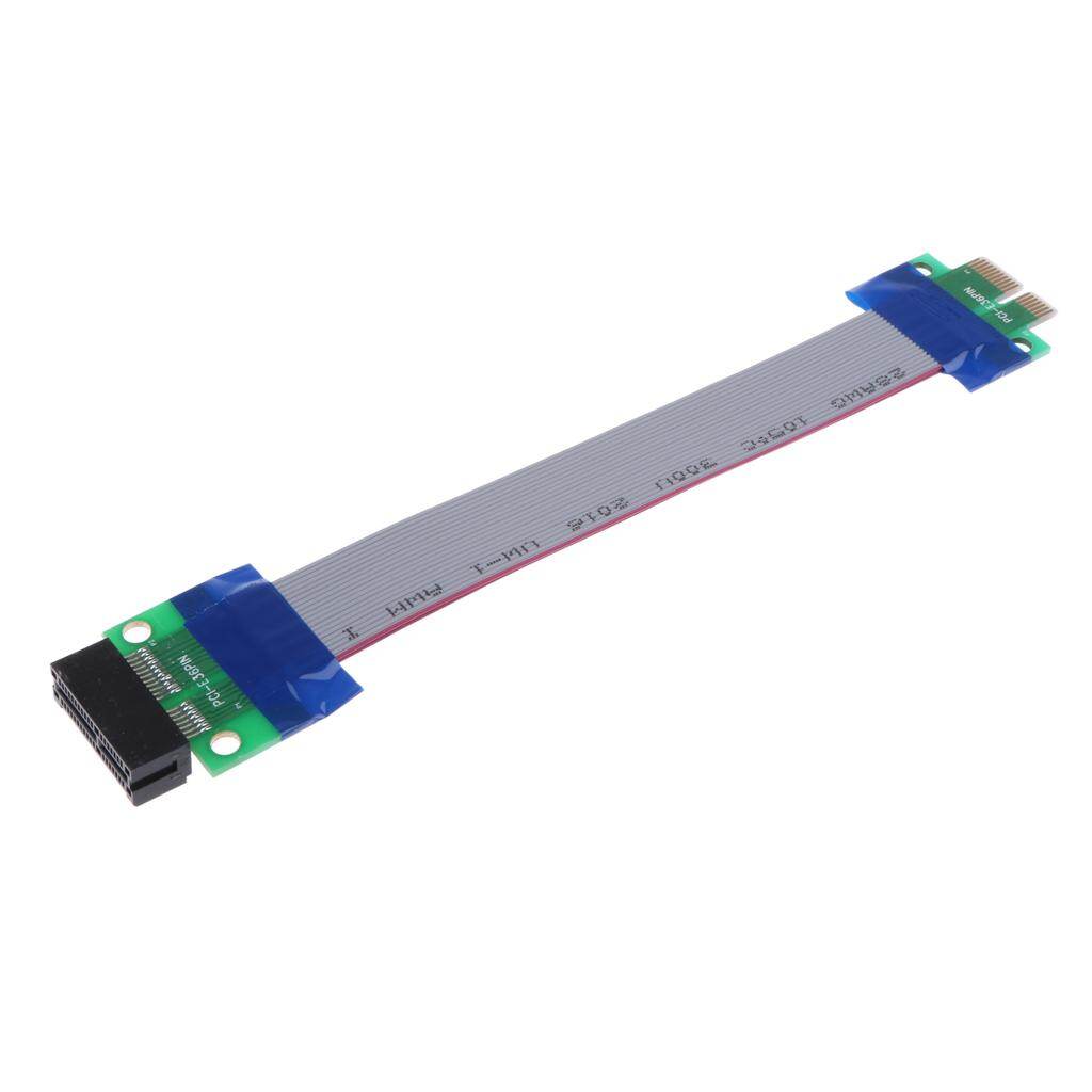 Blesiya Dây Nối Dài Thẻ Riser Khe Cắm PCI-E 1X Dây Cáp Dẻo