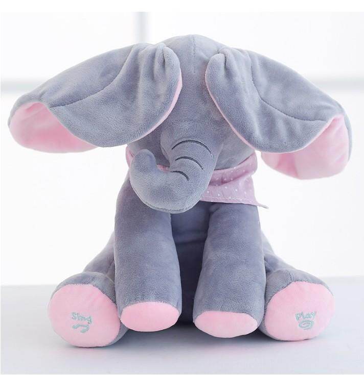 elephant that sings peek a boo
