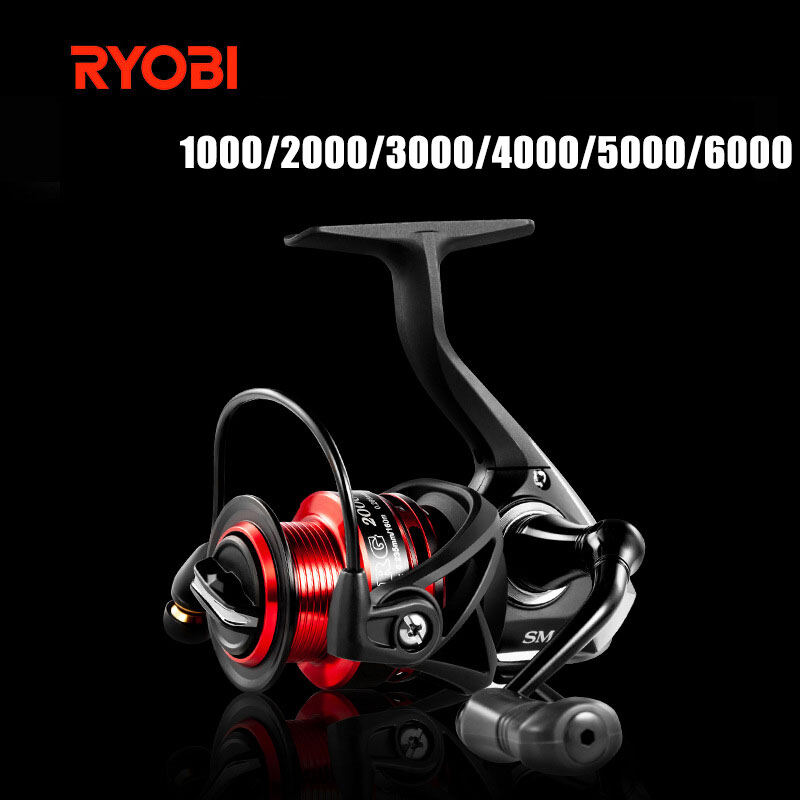 【TRAINFIS】RYOBI SMAP Fishing Reel Long Throw 2kg-10kg Copper Spiral Gear Large Caliber Aluminum Metal Spool Spinning Reel Seawater Freshwater Fishing All Suitable Harga  202 Ringgit*Penghantaran Percuma