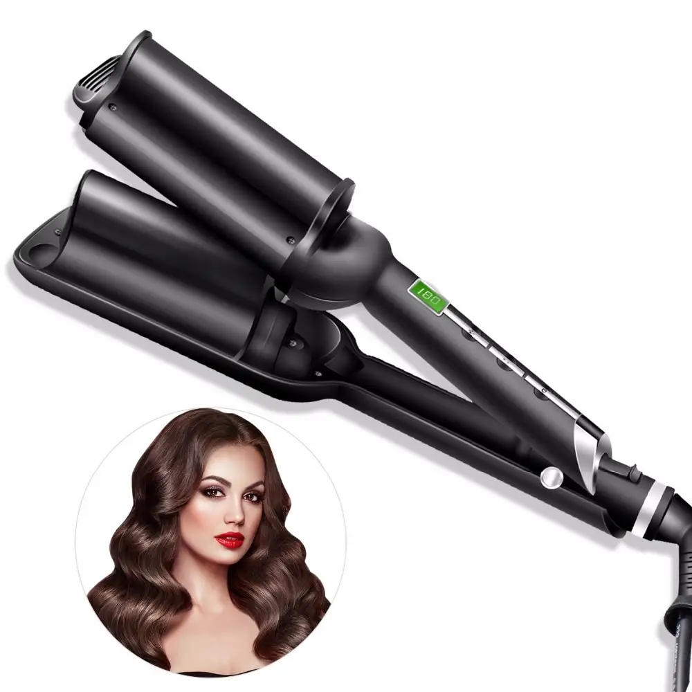 big wave curling wand