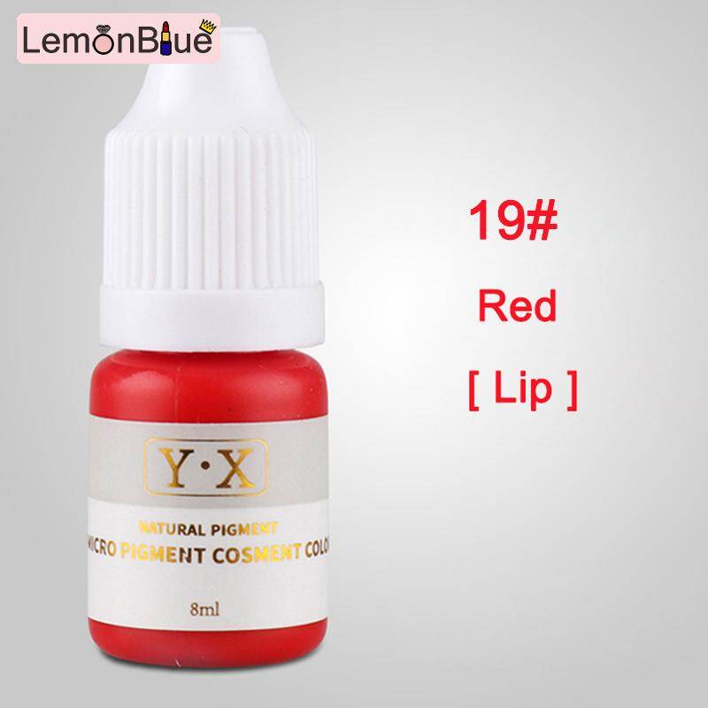 Gambar LemonBlue Semi Permanent Makeup Eyebrow Ink Lips Eye Line Tattoo Color Microblading Pigment 19#