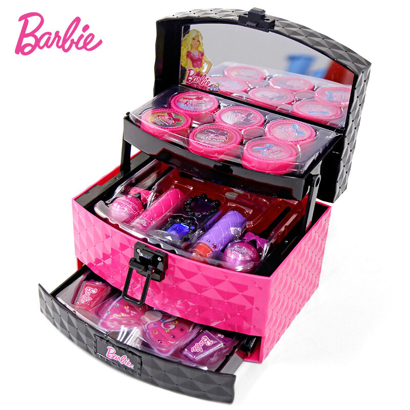 barbie house and makeup