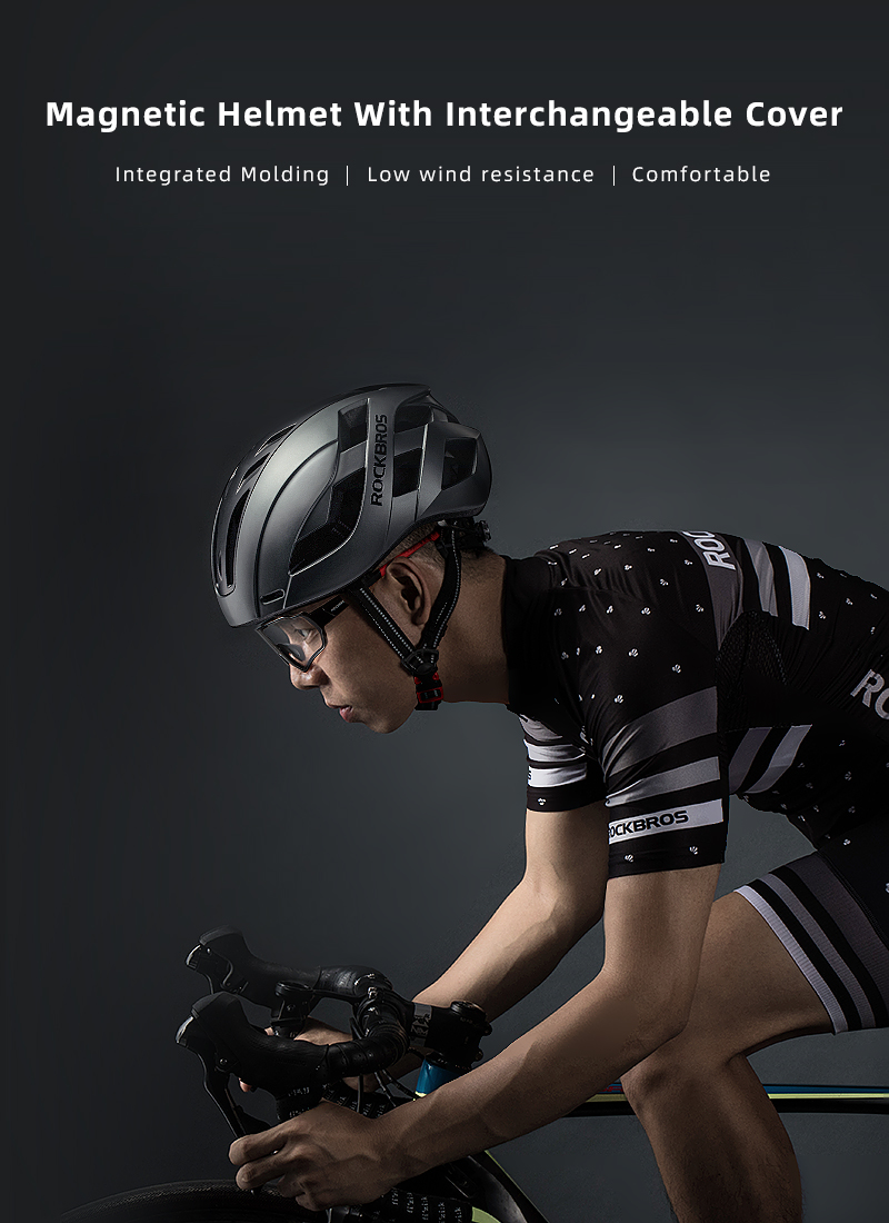 Rockbros Cycling helmet One piece 