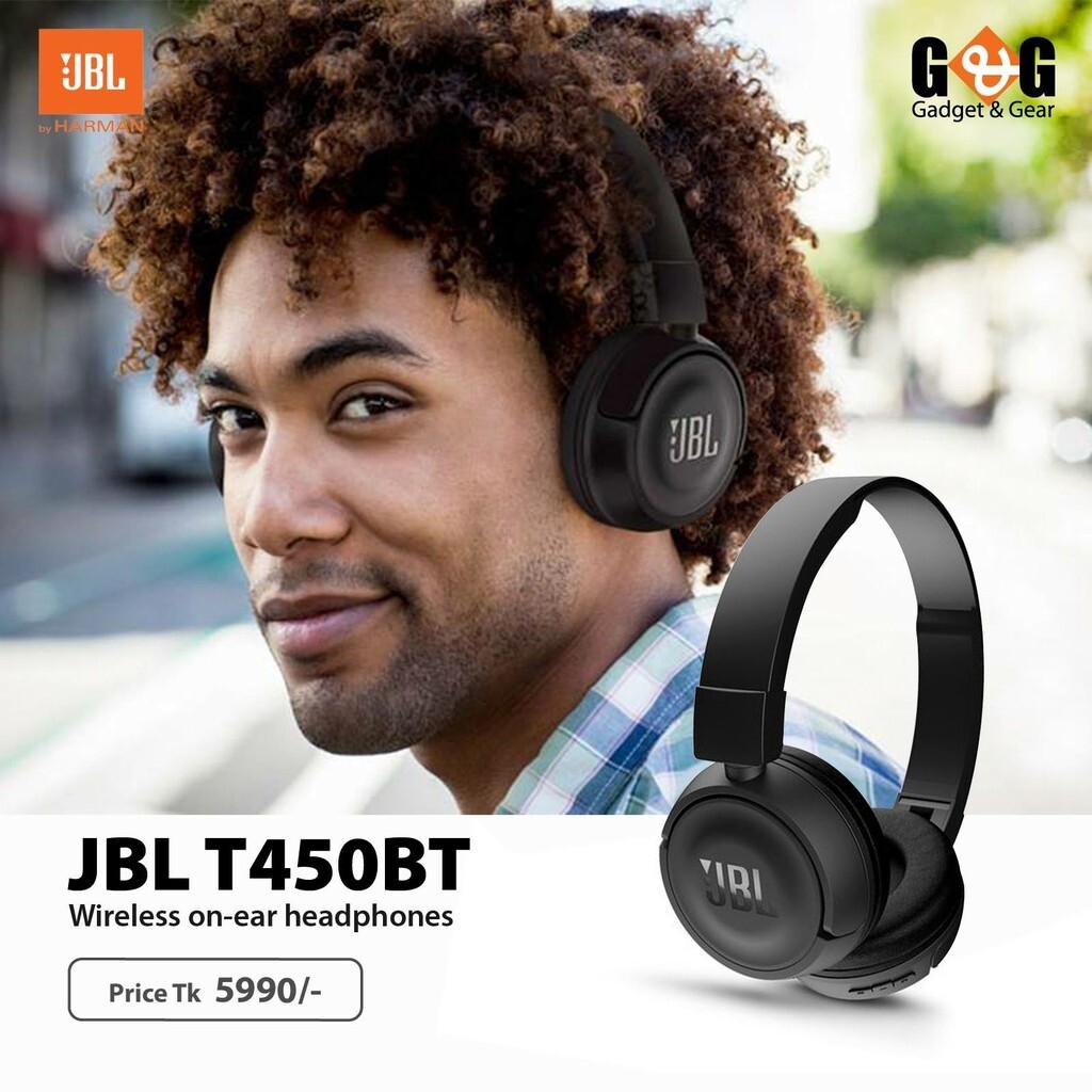 ORIGINAL ] JBL Harman 450BT Bluetooth Headset Nirkabel Wifi Handsfree BT  Ori | Lazada Indonesia