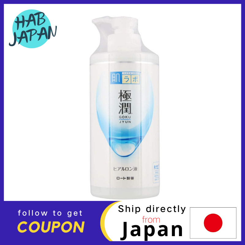 Gambar Rohto Hada Labo Gokujun Hyaluron Liquid Large Capacity Pump Type 400ml?Ship directly from Japan?