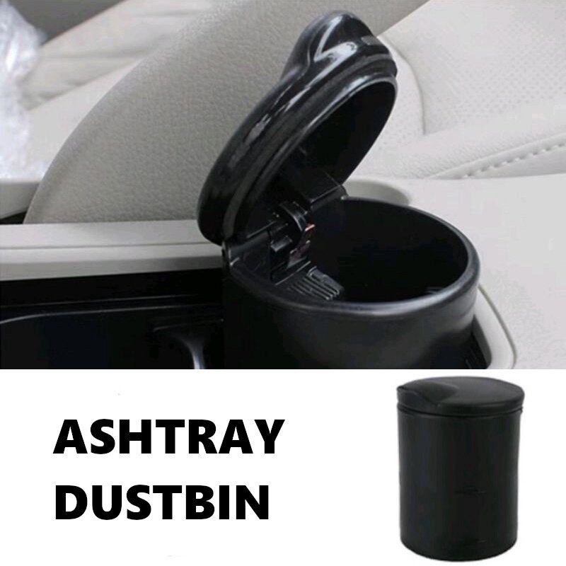 Buy BESULEN Car Ashtray With Lid, Smell Proof Detachable And Portable Ashtray, Mini Smokeless Ciqarette Ashtray Cup Holder, Auto Dustbin Garbage Trash Can Organizer For SUV, Truck, Office, Home Online At Low - View #12