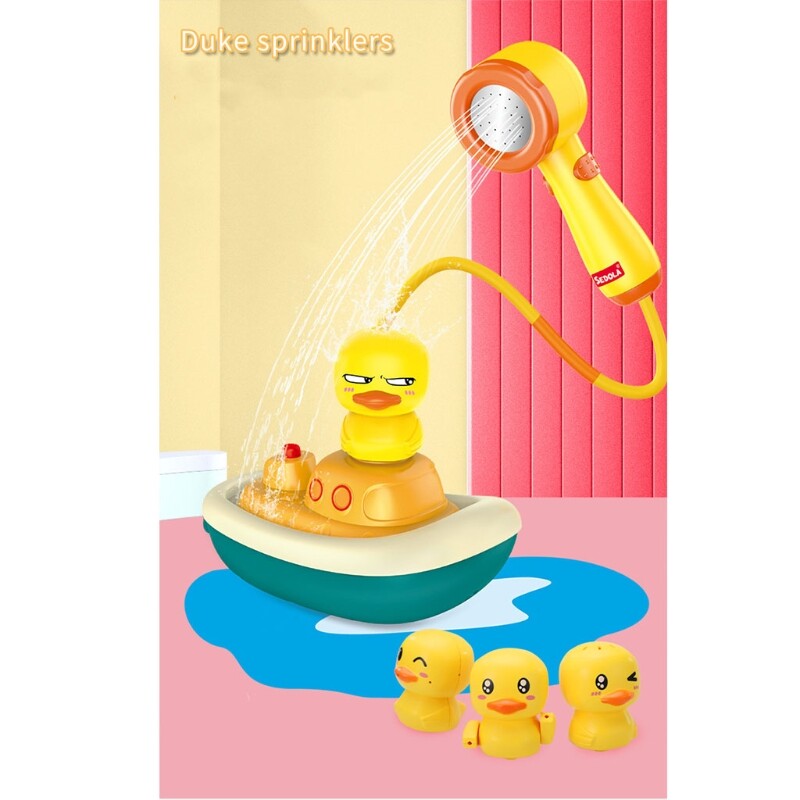 [hàng có sẵn 100%] đồ chơi tắm cho bé đầu phun nước đồ chơi chơi nước đồ chơi đài phun nước vòi hoa sen vịt hoạt hình đồ chơi phun nước bồn tắm điện cho trẻ sơ sinh 11