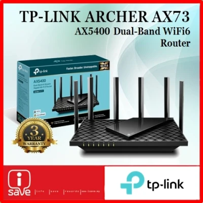 TP-Link Archer AX73 / AX72 AX5400 Dual-Band Gigabit Wi-Fi 6 Router with HomeShield Security (2)