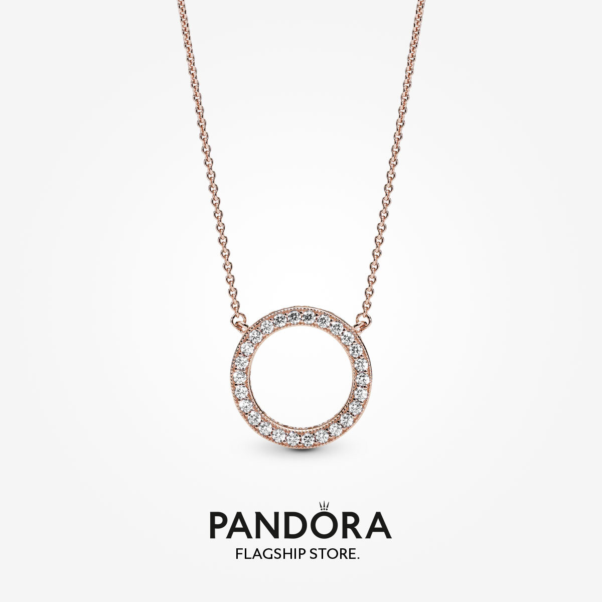 Pandora 14k Rose Gold Plated Round 