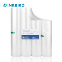 INKBIRD ถุงซีลสูญญากาศ Sous Vide ถุงแช่แข็งถุงซีลสำหรับการจัดเก็บอาหารและชุดทำอาหารสำหรับทุกประเภทเครื่องปิดผนึกสูญญากาศ