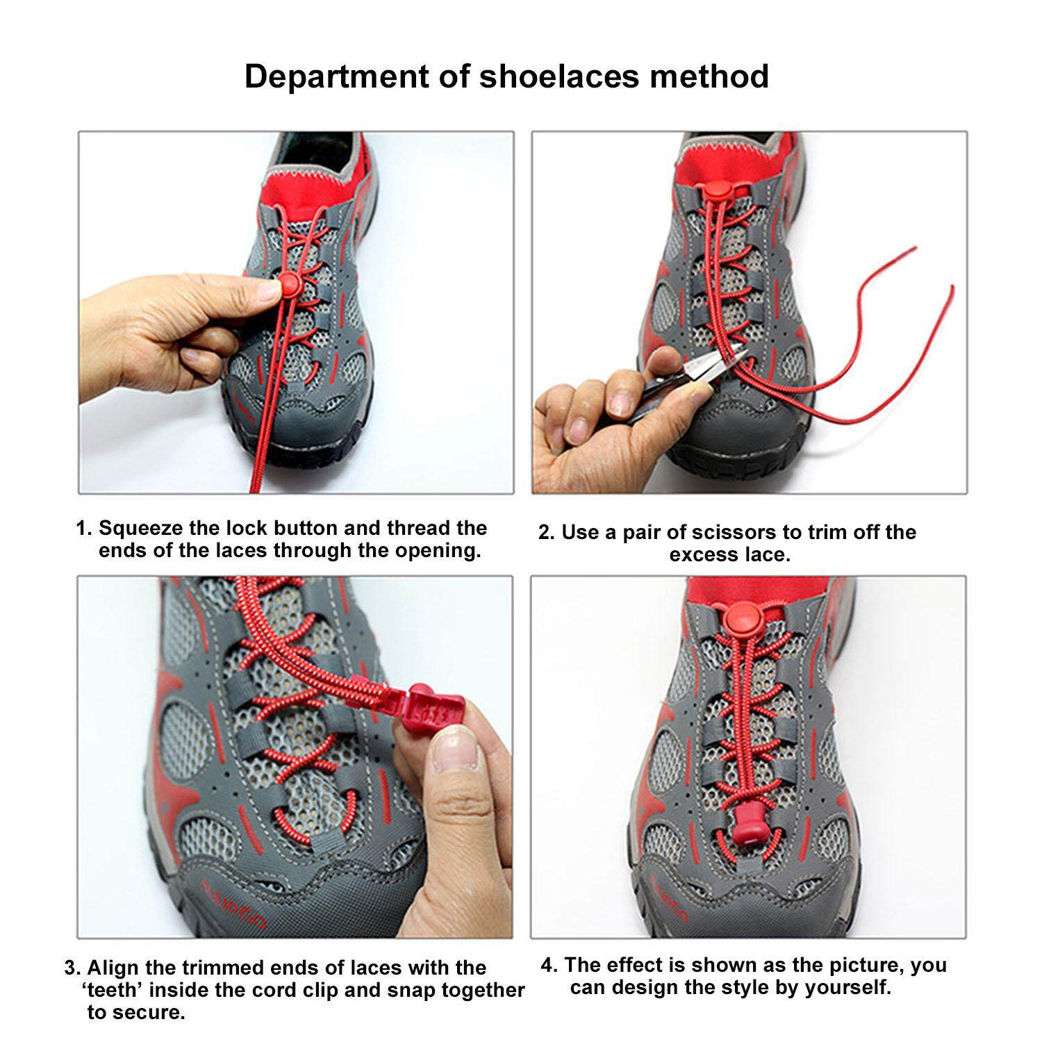 snap shoelaces