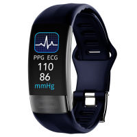 NineWind P11 PLUS smart bracelet  ECG non-invasive blood glucose temperature heart rate blood oxygen blood pressure monitoring waterproof movement step counting health monitoring data watch