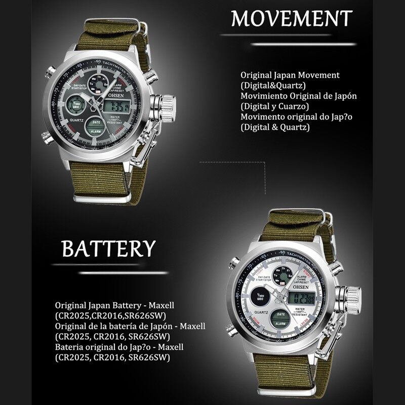 ohsen ad1601 instructions