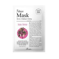 ARIUL 7days Mask (Tea Tree M / Calendula P / Aloe H / Lemon C / Bamboo water B / Lotus N / Green Tea S / Heartleaf P)